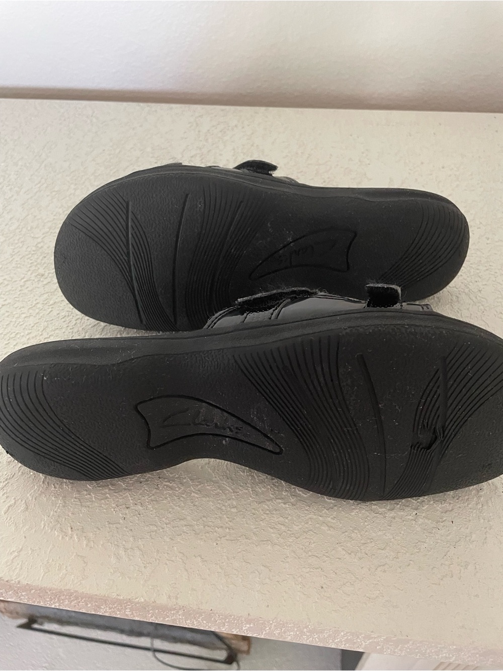 Clarks Cloudsteppers Breeze Piper Sandals Womens 8 Black Patent - Picture 5 of 5